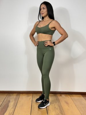 LEGGING FREE VERDE MILITAR