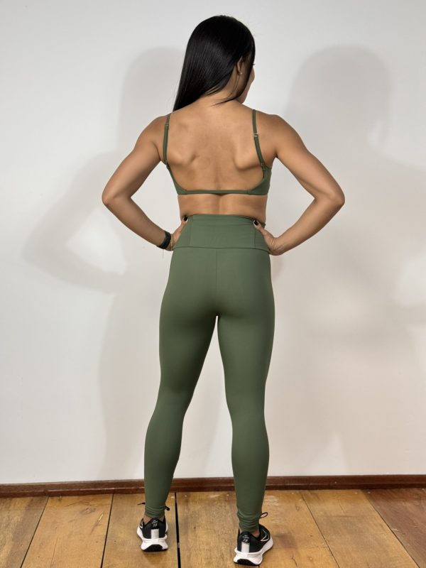 LEGGING FREE VERDE MILITAR - Image 2