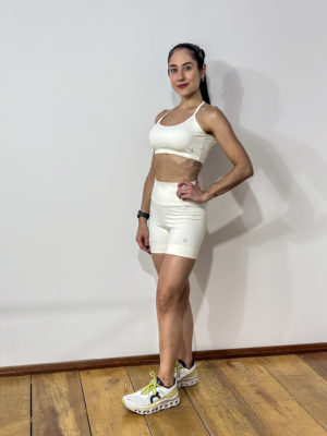SHORTS ENERGIA OFF WHITE