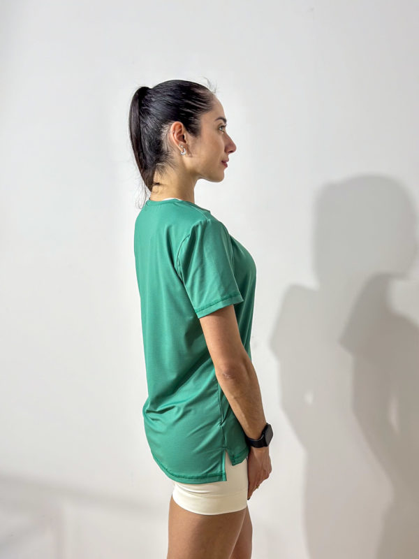 CAMISETA CLÁSSICA VERDE SÁLVIA - Image 2