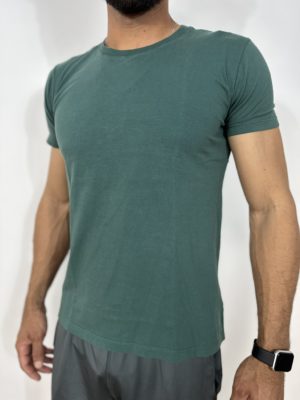 CAMISETA 100% ALGODÃO VERDE