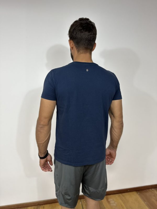 CAMISETA 100% ALGODÃO AZUL MARINHO - Image 3
