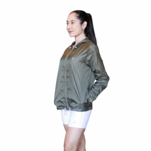 CORTA-VENTO VERDE MILITAR