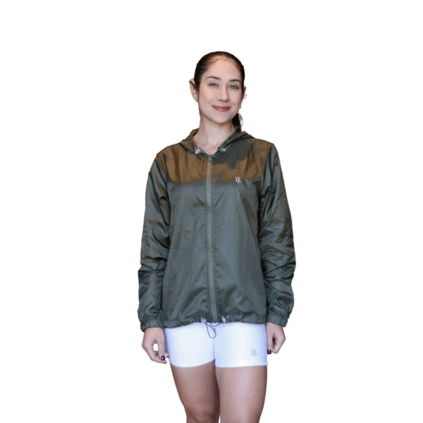 CORTA-VENTO VERDE MILITAR - Image 2