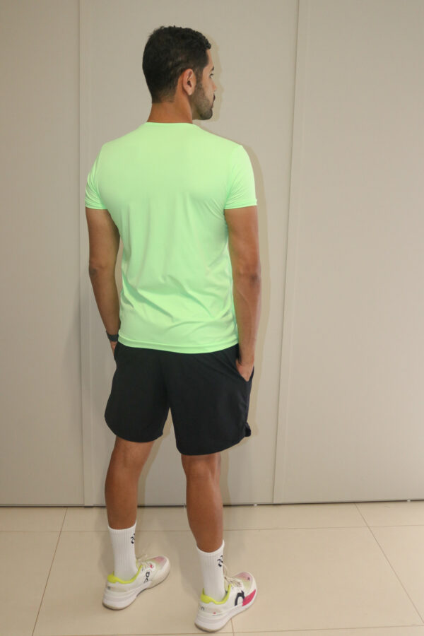 CAMISETA MASCULINA VERDE FLÚOR - Imagem 3
