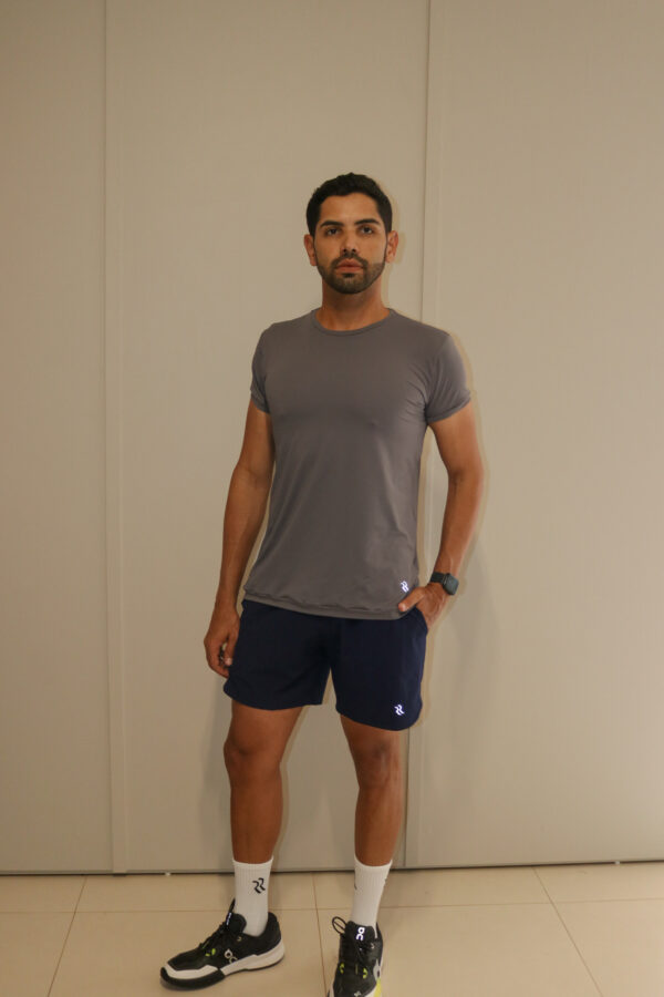 CAMISETA MASCULINA CINZA - Imagem 2