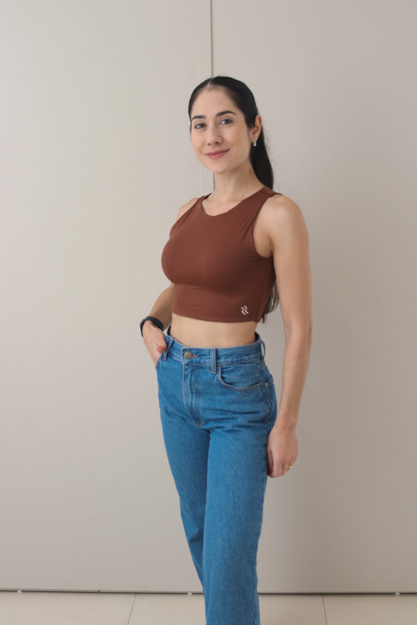 REGATA CROPPED MARROM