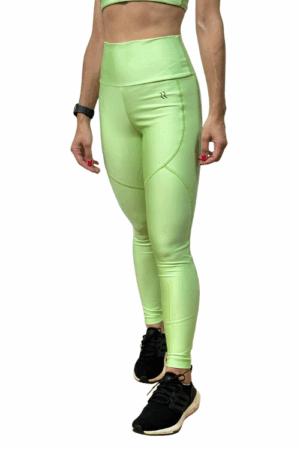 LEGGING RECORTES VERDE MENTA