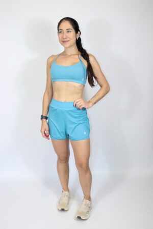 SHORTS DUPLO AZUL LAGUNA