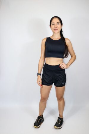 SHORTS DUPLO PRETO