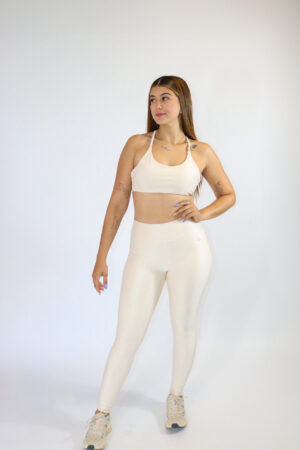 LEGGING MOVE OFF WHITE CANELADA