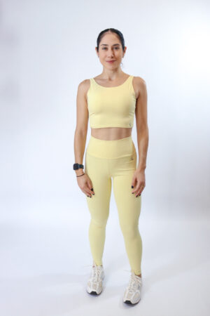 LEGGING FREE AMARELO MANTEIGA