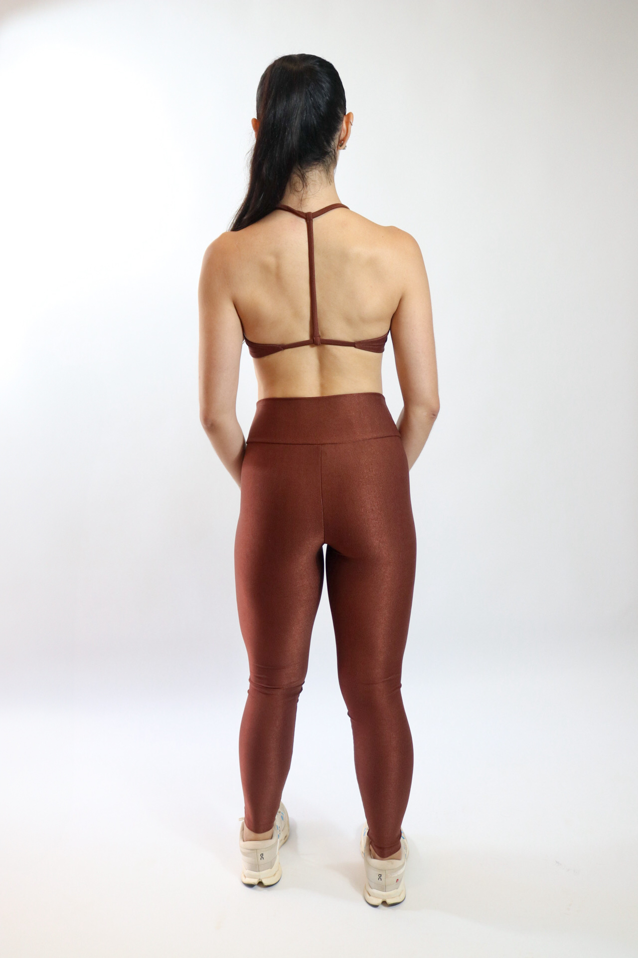 LEGGING MOVE MARROM CANELADA - Imagem 3