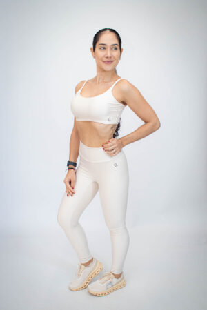 LEGGING MOVE OFF WHITE CANELADA